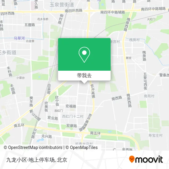 九龙小区-地上停车场地图