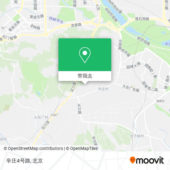 辛庄4号路地图