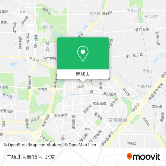 广顺北大街16号地图