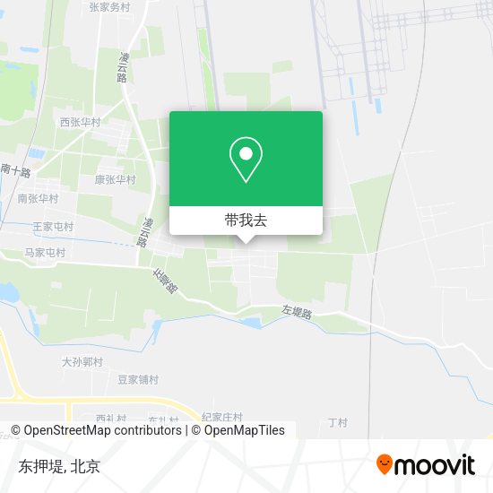 东押堤地图
