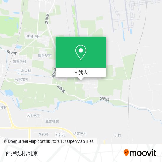西押堤村地图