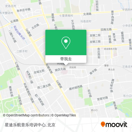 星途乐航音乐培训中心地图