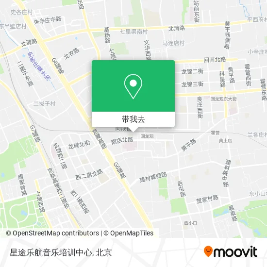 星途乐航音乐培训中心地图