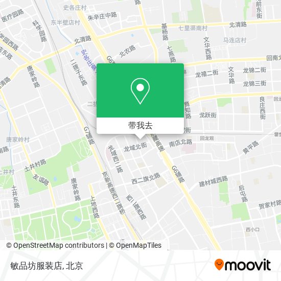 敏品坊服装店地图