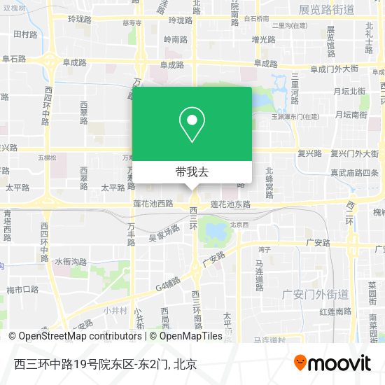 西三环中路19号院东区-东2门地图