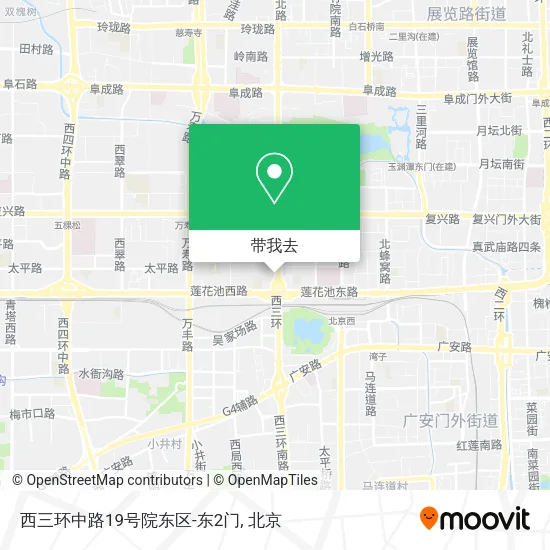 西三环中路19号院东区-东2门地图