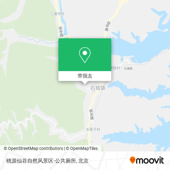 桃源仙谷自然风景区-公共厕所地图