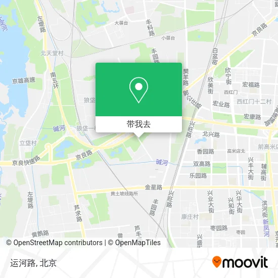 运河路地图
