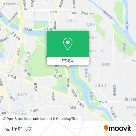 运河菜馆地图