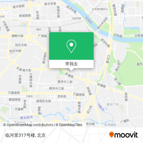 临河里317号楼地图