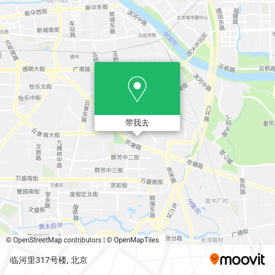 临河里317号楼地图