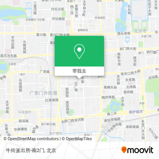 牛街派出所-南2门地图
