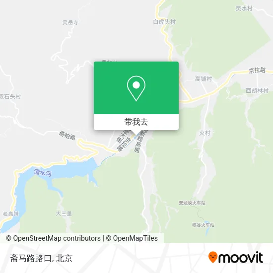 斋马路路口地图