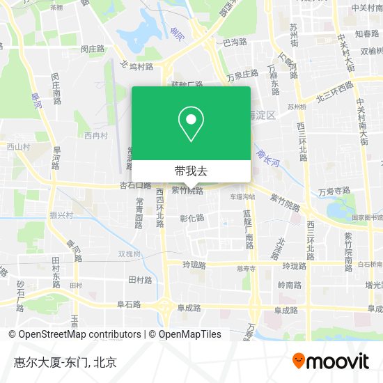 惠尔大厦-东门地图