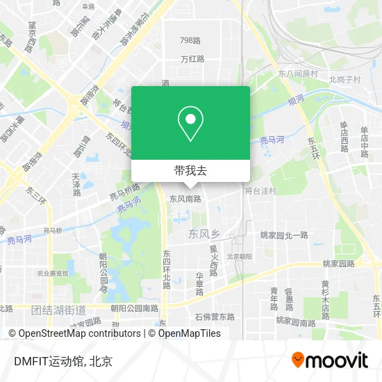 DMFIT运动馆地图