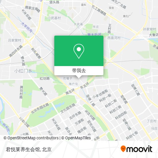 君悦莱养生会馆地图