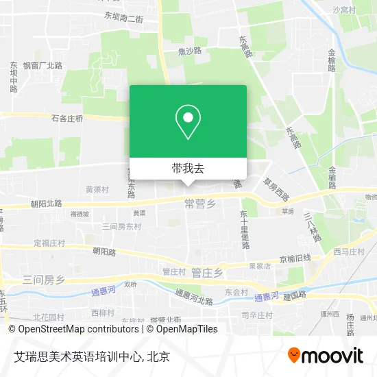 艾瑞思美术英语培训中心地图