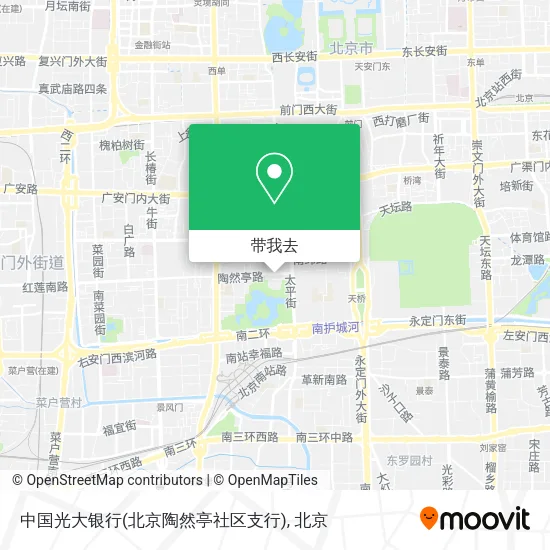 中国光大银行(北京陶然亭社区支行)地图