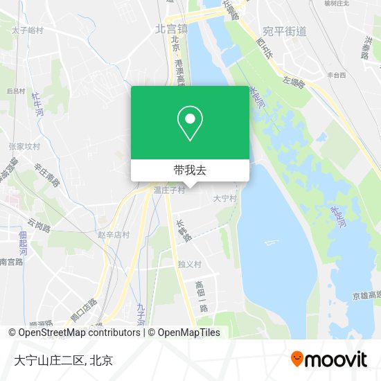 大宁山庄二区地图