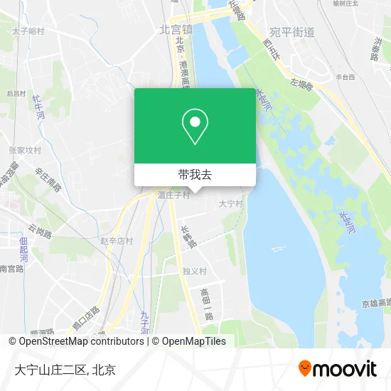 大宁山庄二区地图