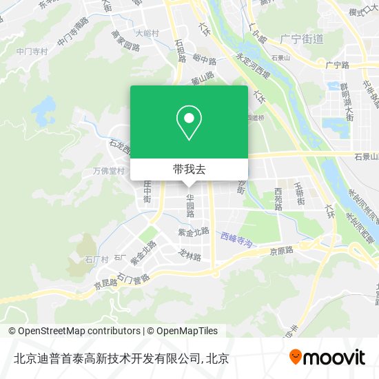 北京迪普首泰高新技术开发有限公司地图