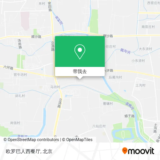 欧罗巴人西餐厅地图
