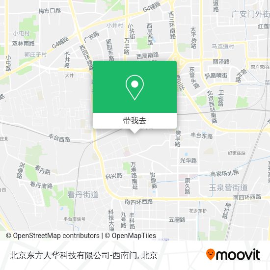 北京东方人华科技有限公司-西南门地图