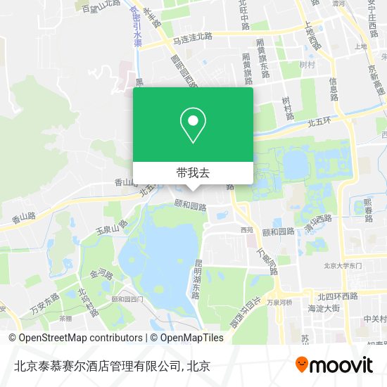 北京泰慕赛尔酒店管理有限公司地图