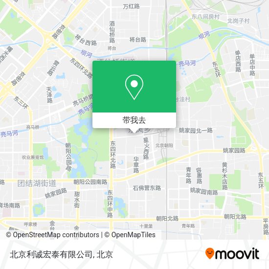 北京利诚宏泰有限公司地图