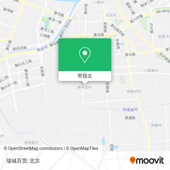 瑞城百货地图