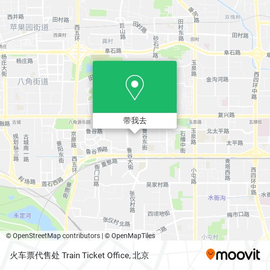 火车票代售处 Train Ticket Office地图