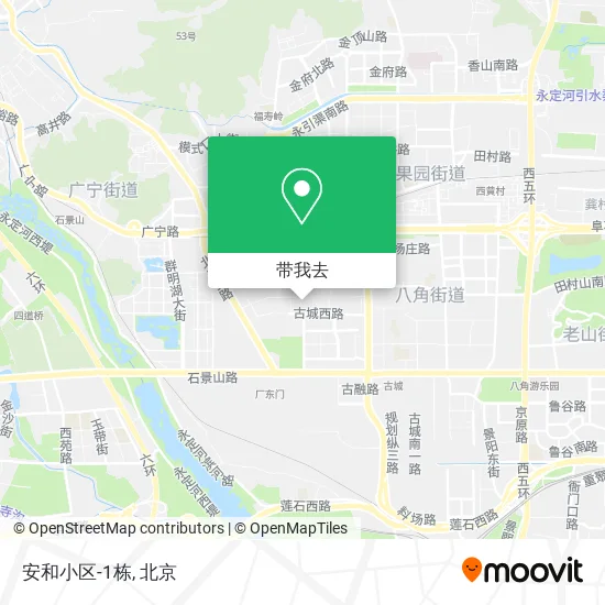 安和小区-1栋地图
