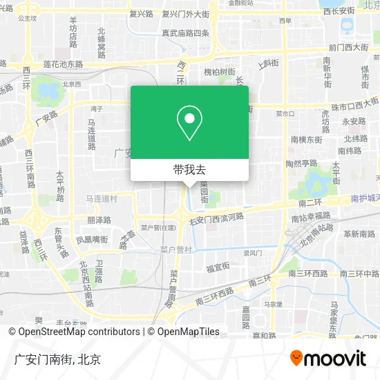 广安门南街地图