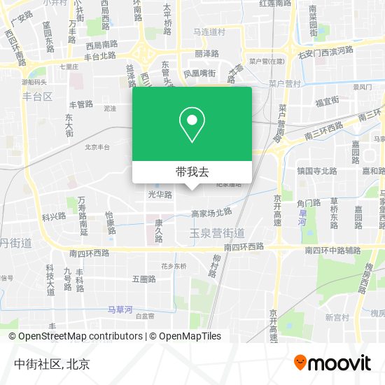 中街社区地图