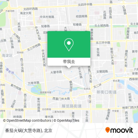 番茄火锅(大慧寺路)地图