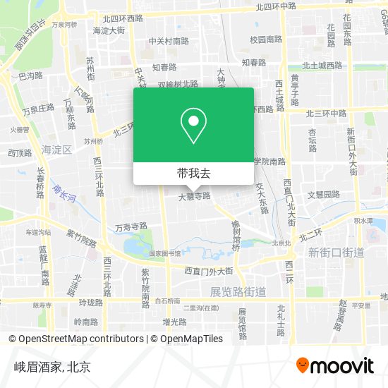 峨眉酒家地图