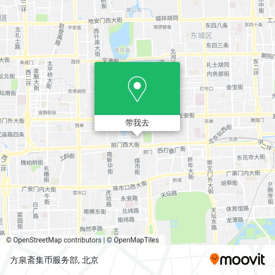 方泉斋集币服务部地图