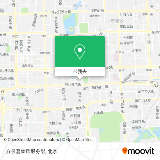 方泉斋集币服务部地图