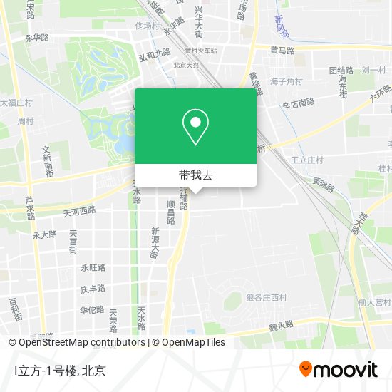 I立方-1号楼地图