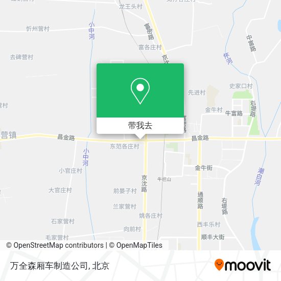 万全森厢车制造公司地图