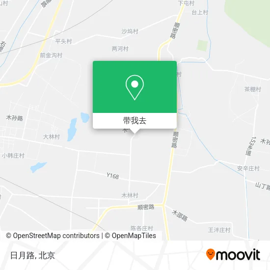 日月路地图