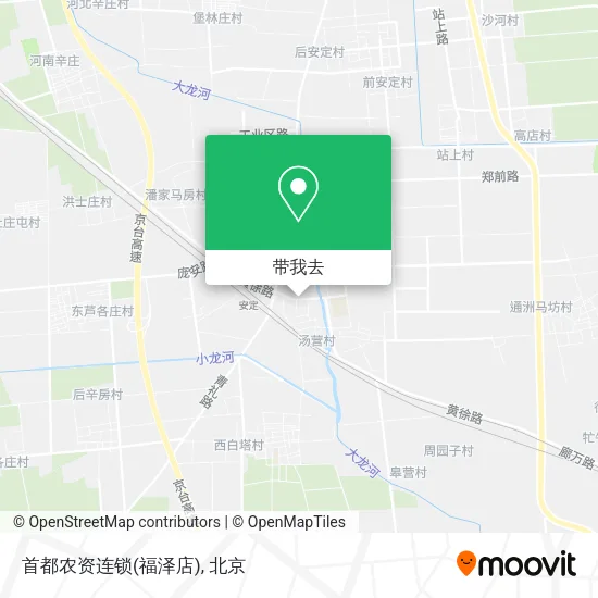 首都农资连锁(福泽店)地图