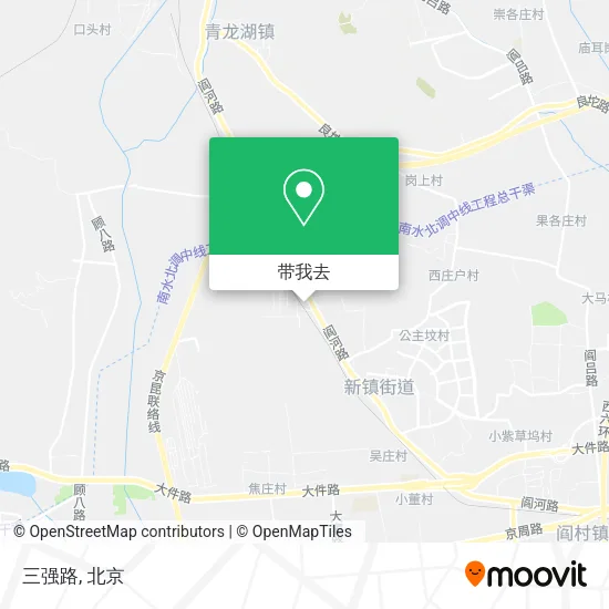 三强路地图