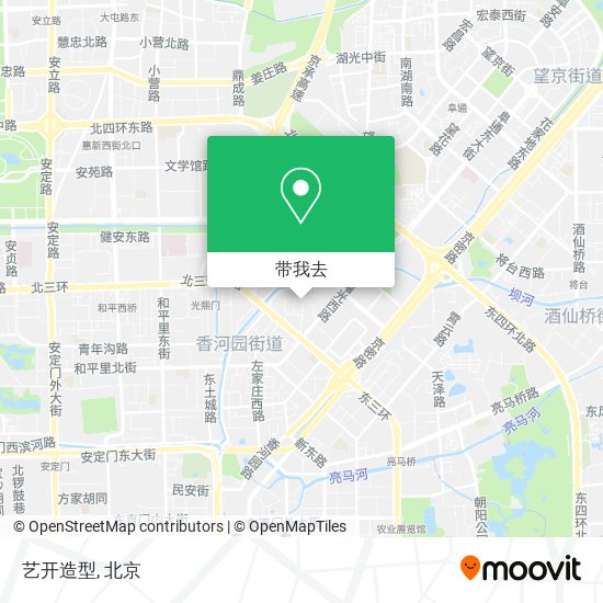 艺开造型地图