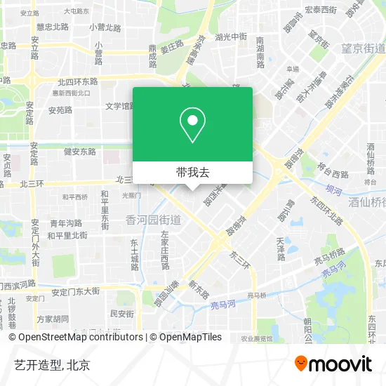 艺开造型地图