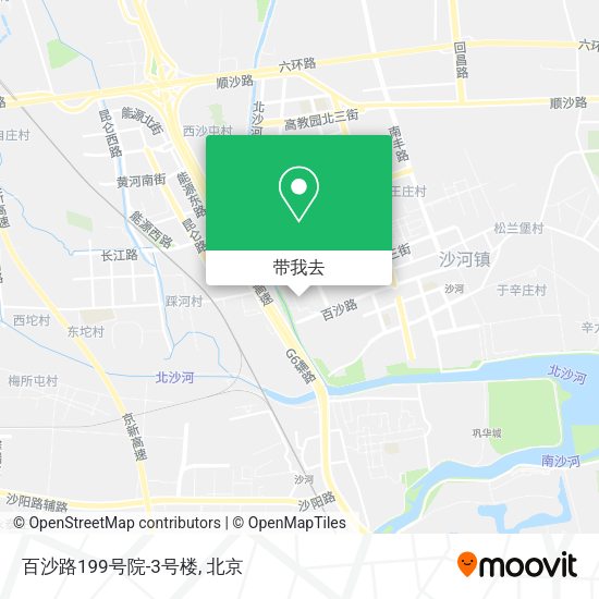 百沙路199号院-3号楼地图