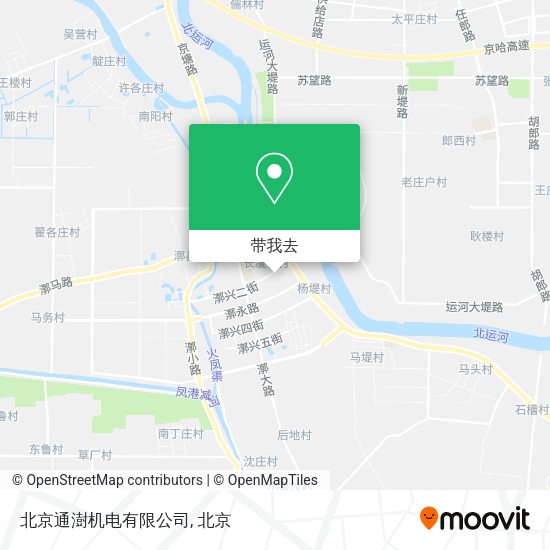 北京通澍机电有限公司地图
