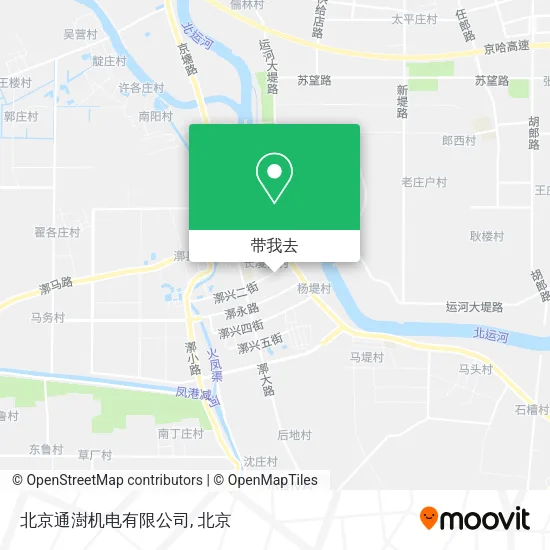 北京通澍机电有限公司地图