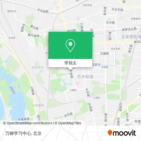 万柳学习中心地图