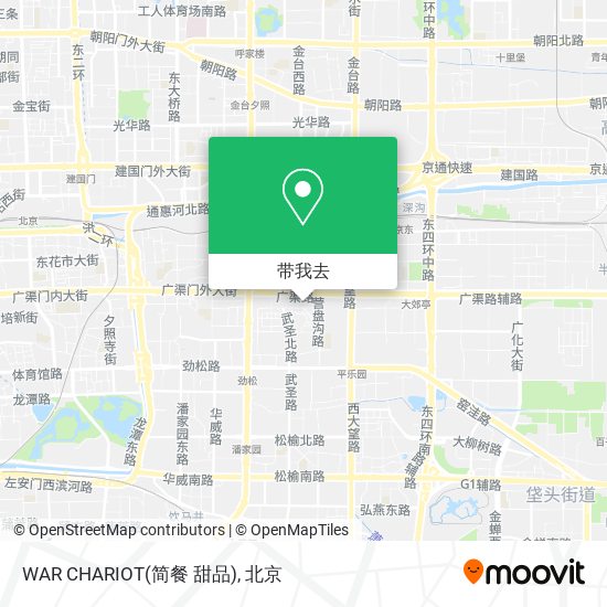 WAR CHARIOT(简餐 甜品)地图